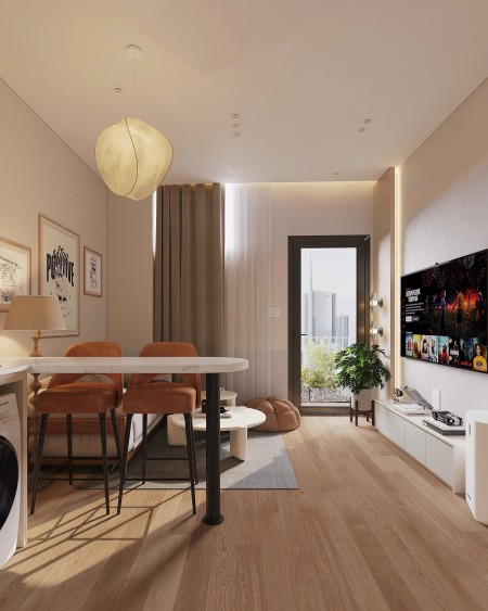 CHO THUÊ CĂN HỘ 1 PHÒNG NGỦ FULL NỘI THẤT NGAY NHÀ GA T3 QUẬN TÂN BÌNH, 35m2