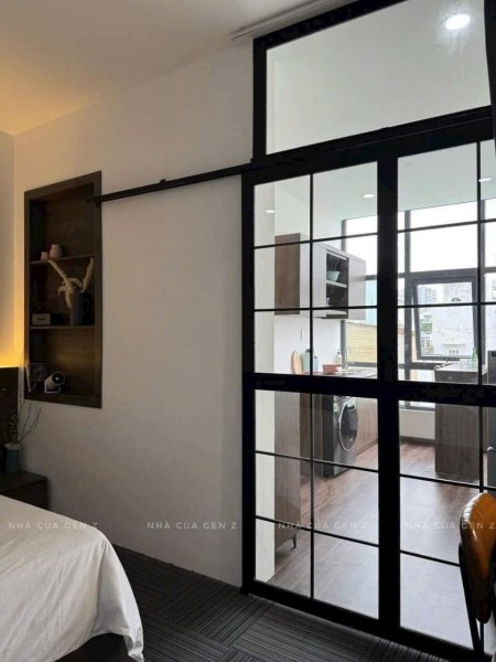 Căn hộ 1pn bạn công máy giặt riêng full nội thất gần sân bay Tân Sơn Nhất, Ga T3 quận Tân Bình, 40m2