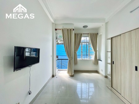 Cho thuê căn hộ studio ban công máy giặt riêng gần cv Hoàng Văn Thụ, Lăng Cha Cả, sân bay Tân Bình, 40m2