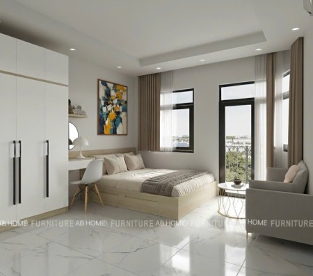 STUDIO BAN CÔNG - SÁT GẦN LOTTE, GẦN CC SUNRISE, SKY GARDERN, KDC HIM LAM, KIM SƠN, CẦU KÊNH TẺ, 40m2