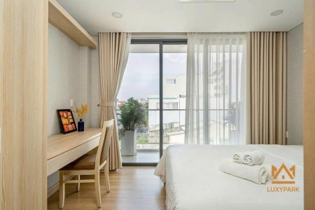 Cho thuê căn hộ 1 phòng ngủ full nội thất Ngô Bệ, Tân Bình – gần E-Town Cộng Hòa, Đại học Văn Hiến, 45m2