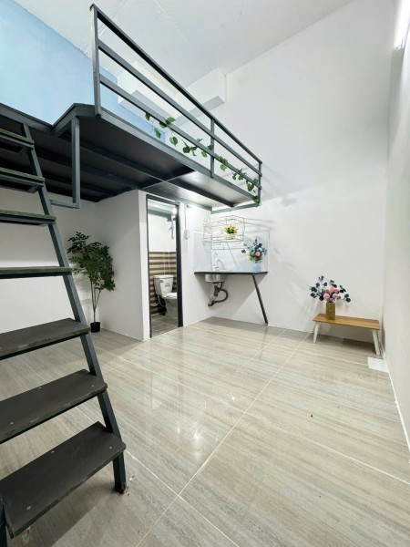 2tr7 – gác cao ~8m² - 95 Phan Văn Hùm, Trung Mỹ Tây, Q12, 20m2