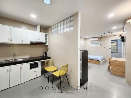 1PN full nội thất - Tách bếp - 1p tới Lotte Mart. Gần Lotte Mart, SC vivocity, RMIT, TDT, 35m2