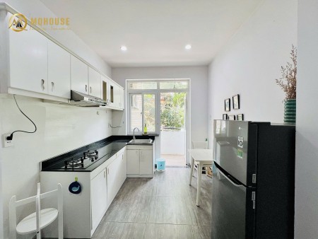 Căn hộ dịch vụ 1pn, tách bếp ban công, đầy đủ tiện nghi nội thất - Phú Nhuận, 60m2