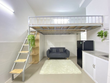 CHO THUÊ CĂN HỘ CÓ GÁC NGAY CÔNG VIÊN GIA ĐỊNH TÂN BÌNH, 25m2