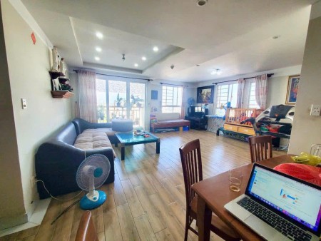 Chung cư 590 CMT8, Q3: 110m2, 3p ngủ, căn góc, 15triệu/th, 110m2