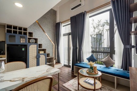 Cho thuê phòng duplex full nột thất đường Sông Thương, P2, Tân Bình gần sân bay Tân Sơn Nhất, 45m2
