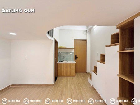 Căn hộ GÁC, CỬA SỔ Full nội thất, 30m2