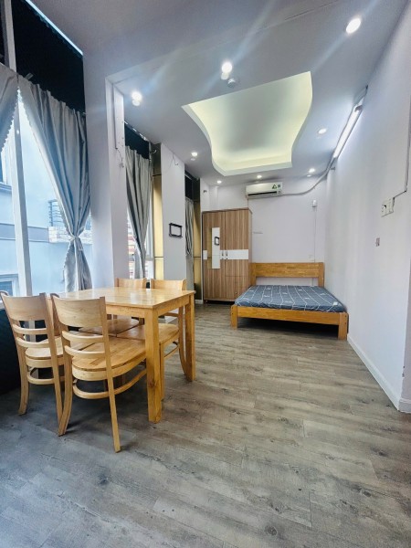 Cho thuê căn hộ studio cửa sổ full nội thất ở Nguyễn Trãi Quận 1 gần đại học sư phạm TP.HCM, 40m2