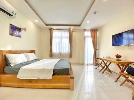 Cho Thuê Căn Hộ Full Nội Thất Ban Công Quận 3, 45m2