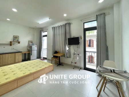 Cho thuê căn hộ studio ban công full nội thất Thành Thái Q10 gần Sư Vạn Hạnh, Chung Cư Hà Đô, 40m2