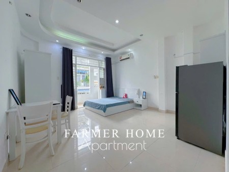 Cho thuê căn hộ studio ban công máy giặt riêng Tô Hiến Thành Q10 gần Chung Cư Hà Đô, 40m2