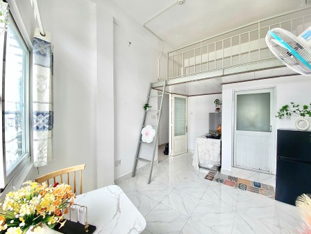 CHO THUÊ PHÒNG DUPLEX CỬA SỔ LỚN FULL NỘI THẤT– ĐƯỜNG TÂN SƠN NHÌ – GẦN ĐH VĂN HIẾN & ĐH CÔNG THƯƠNG, 40m2