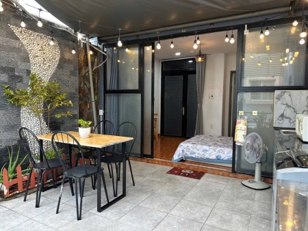 Cho Thuê Căn Hộ Rooftop Full Nội Thất Có Thang Máy Quận 1, 45m2