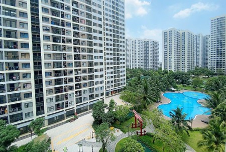 Cho thuê căn hộ THE ORIGAMI S6.01.07.02 chuẩn mẫu nội thất Châu Âu xịn xò chỉ xách vali đến ở liền, 49m2