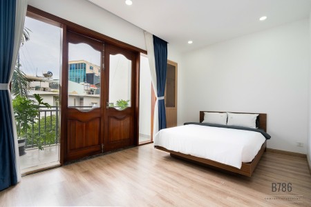 Cho thuê phòng studio bancol full nội thất gần công viên Hoàng Văn Thụ, sân bay Tân Sơn Nhất,QTB, 45m2