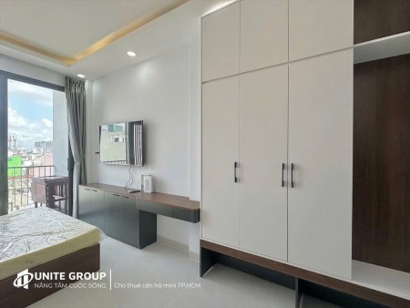 STUDIO FULL NỘI THẤT BAN CÔNG SÁT QUẬN 1, 40m2