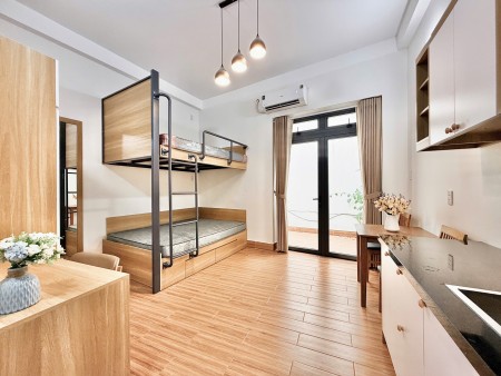 STUDIO BAN CÔNG MÁY GIẶT RIÊNG NGAY NHÀ GA T3 QUẬN TÂN BÌNH, 40m2