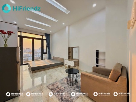 Cho thuê phòng studio có bancol full nội thất ngay ngã tư bảy biền gần sân bay Tân Sơn Nhất, QTB, 45m2