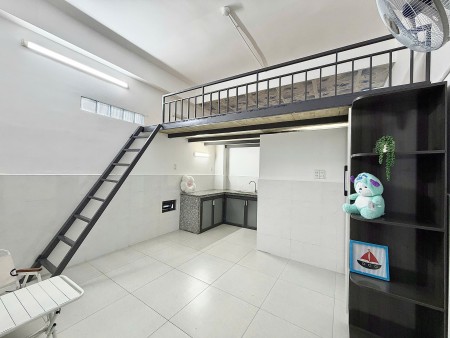 CHO THUÊ DUPLEX FULL NỘI THẤT – + CỬA SỔ RỘNG – GẦN E-TOWN CỘNG HÒA - ĐH VĂN HIẾN, 35m2