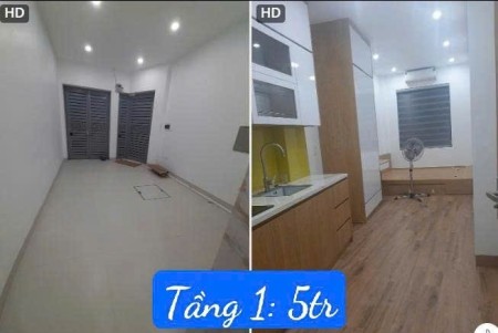 Chính chủ cho thuê căn hộ để ở và làm VP mới xây full đồ tại Ngã Tư Sở, HN, 0388264424, 32m2