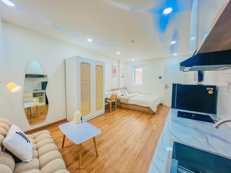 CHDV CHO THUÊ FULL NỘI THẤT ĐẸP NGAY CV HOÀNG VĂN THỤ, 35m2