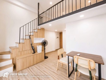 CHO THUÊ CĂN HỘ DUPLEX GÁC CAO – CÓ BAN CÔNG – FULL NỘI THẤT GẦN ĐẠI HỌC VĂN HIẾN, 30m2