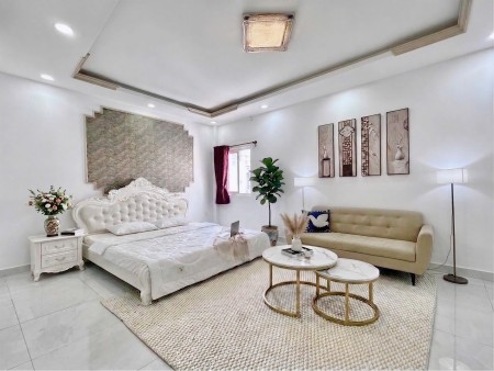 CHDV CHO THUÊ NGUYÊN TẦNG FULL NỘI THẤT CAO CẤP GẦN SÂN BAY, 50m2