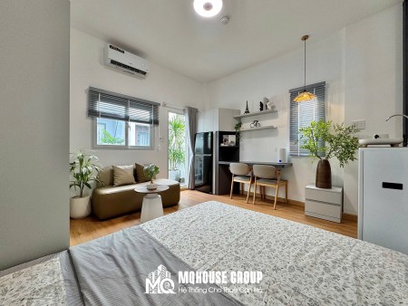 CHDV 1PN BAN CÔNG SIÊU ĐẸP GẦN CÔNG VIÊN LÊ THỊ RIÊNG, 40m2