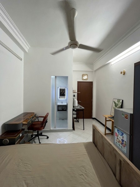 Lầu 1- Studio full nt- Bancol lớn- cho nuôi PET- 30m2- free xe- 223/ Bà Hạt,Q10, 29m2