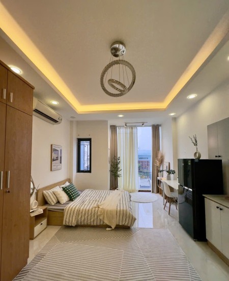 SIÊU PHẨM PHÒNG STUDIO FULL NỘI THẤT NGAY HỒNG HÀ QUẬN TÂN BÌNH 5 PHÚT RA SÂN BAY TSN, 40m2