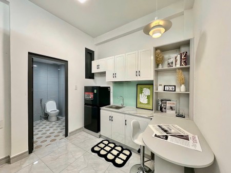 CĂN HỘ STUDIO QUẬN 3 – CÓ GÁC LỬNG NHỎ – TRỐNG CUỐI THÁNG 8, 25m2