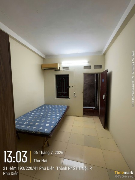  Nhà số 21 ngõ 114 Nguyễn Đạo An, Phú diễn, Bắc Từ Liêm trống phòng 103 vskk ở luôn, 20m2