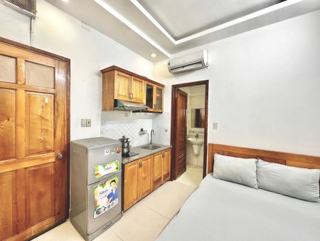 PHÒNG STUDIO FULL NỘI THẤT TẠI NGUYỄN TRÃI GẦN ĐH SÀI GÒN, ĐH SƯ PHẠM TP.HCM, CHỢ BẾN THÀNH, 25m2
