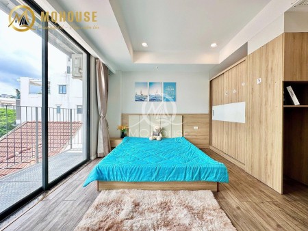 CHDV CHO THUÊ FULL NỘI THẤT CAO CẤP CÓ BAN CÔNG LỚN TẠI TÂN BÌNH, 30m2
