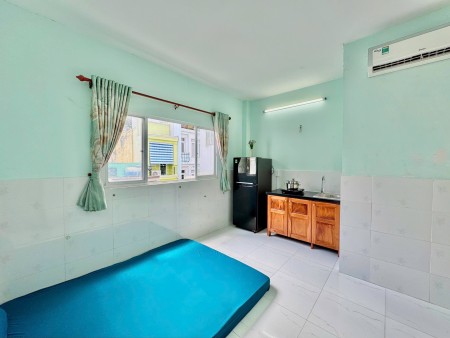 PHÒNG ĐẸP ĐÓN NẮNG FULL TIỆN NGHI NGAY BỜ KÈ HOÀNG SA GẦN CO.OPMART NHIÊU LỘC, 25m2