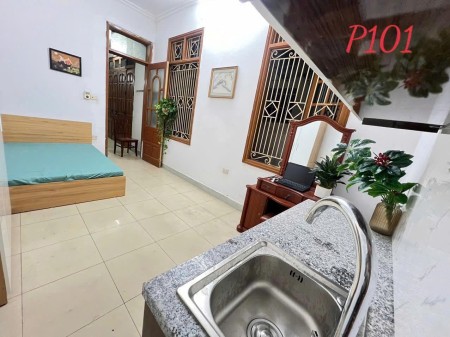  111 NGUYỄN KHUYẾN, VĂN MIẾU, HN ️ trống p 101 giá 4.3tr vào ở ngay, 25m2
