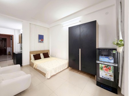  CĂN HỘ 1PN MỚI NGAY TRUNG TÂM NGUYỄN THÁI SƠN - GẦN IUH , 30m2