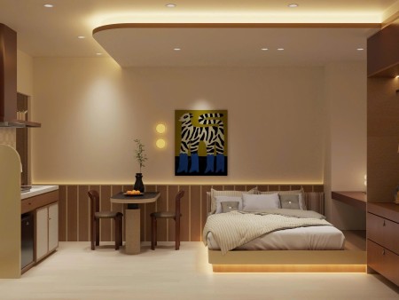 CĂN HỘ STUDIO SIÊU XINH HỒ BIỂU CHÁNH - QUẬN PHÚ NHUẬN (GẦN TRỤC ĐƯỜNG NGUYỄN VĂN TRỖI), 30m2