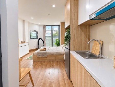 CHO THUÊ CĂN HỘ FULL NỘI THẤT CỐNG QUỲNH QUẬN 1, 40m2