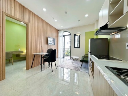 Cho Thuê Căn Hộ - 1PN Bancol Tách bếp - Thang máy - Hầm xe rộng - Hoàng Hoa Thám, 50m2