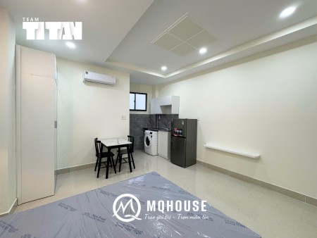 Studio cao cấp máy giặt riêng_thang máy_hầm xe gần phan đăng lưu_phan văn trị, phạm văn đồng, 30m2