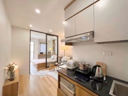 Căn hộ 1PN ban công tách bếp rộng thoáng - Đối diện SVĐ Phú Thọ, 40m2