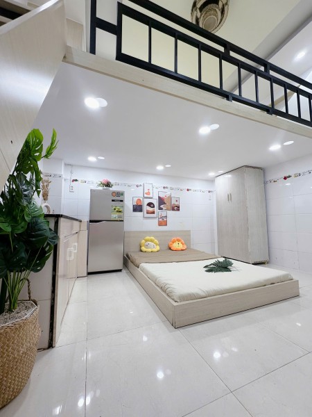 Cho thuê duplex 2 không gian ngủ full nội thất, 40m2