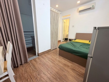 TRỐNG SẴN STUDIO BAN CÔNG FULL NỘI THẤT NGAY TÔ HIẾN THÀNH Q10, 25m2