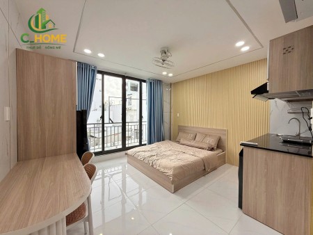 CHO THUÊ CĂN STUDIO BAN CÔNG NGAY CHỢ HẠNH THÔNG TÂY, 35m2