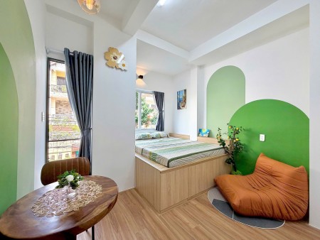 CHO THUÊ STUDIO MỚI XÂY 100% | BAN CÔNG – GẦN SÂN BAY ️, 25m2
