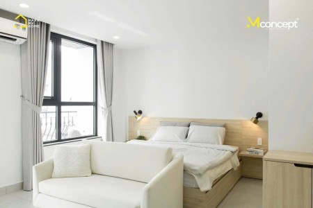 Giảm giá 3 tháng đầu, Căn hộ có ban công full nội thất Tô Hiến Thành, Quận 10, 40m2