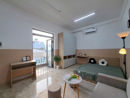 CHO THUÊ CĂN STUDIO BAN CÔNG NGAY NGUYỄN VĂN LƯỢNG, 35m2