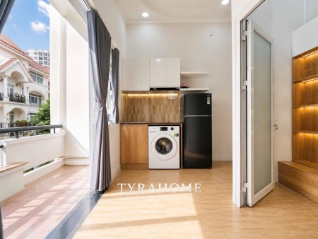 1PN ban công | Máy giặt riêng – Gần Công viên Hoàng Văn Thụ , 30m2